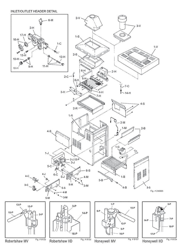 185A-405A Heaters