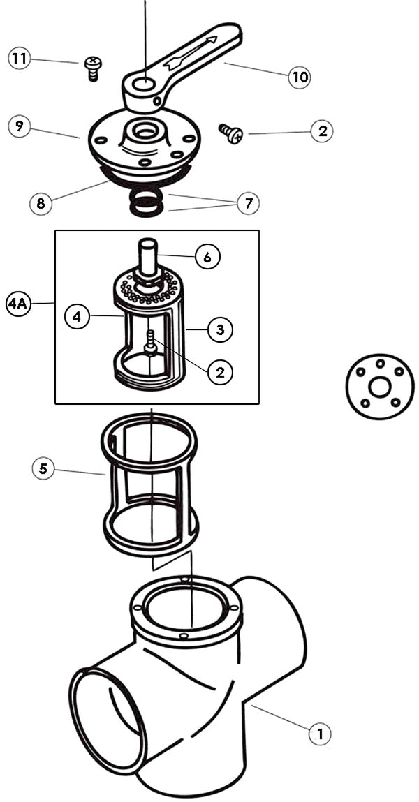 Ortega 3-Port CPVC Diverter Valves