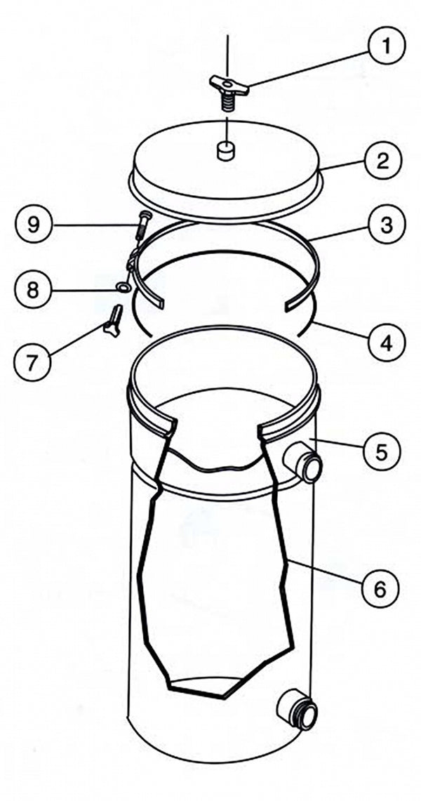 Stainless Steel Separation Tank