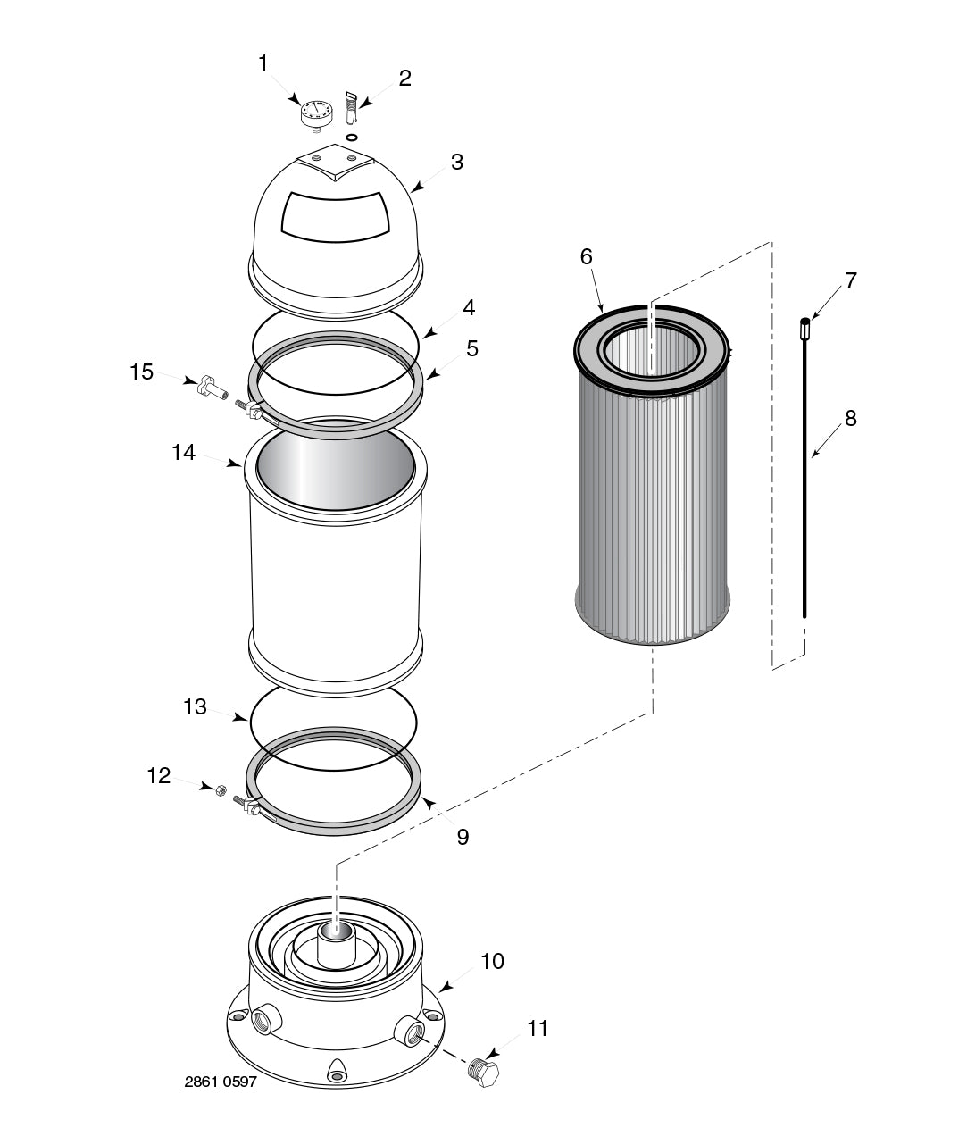 Posi-Flo II PTM50, PTM70, PTM100 Filters