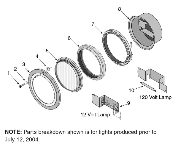 Sunbrite Grommet Style Light