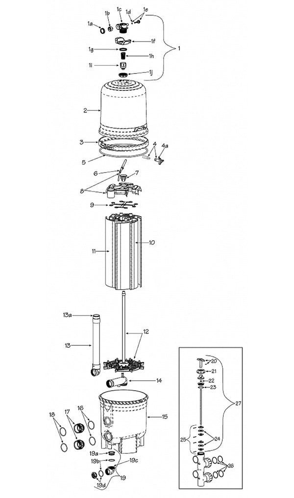 Crystal Water DE Filter