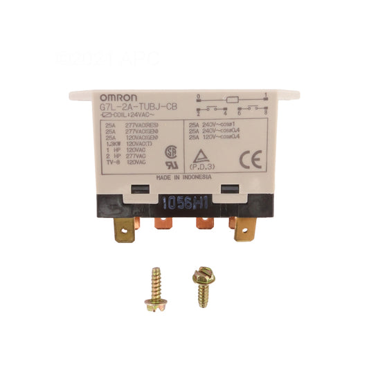 RELAY DPST 24 VAC