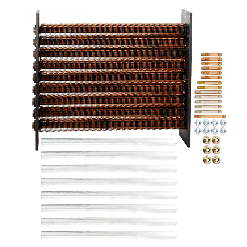 TUBE BUNDLE CUPRO NICKEL ASME