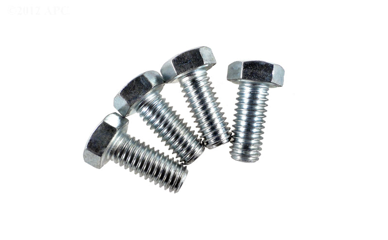 HEX CAP PL 3/8-16X7/8"LG 4/BAG