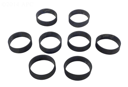 RUBBER COLLAR SLEEVES 8 PACK