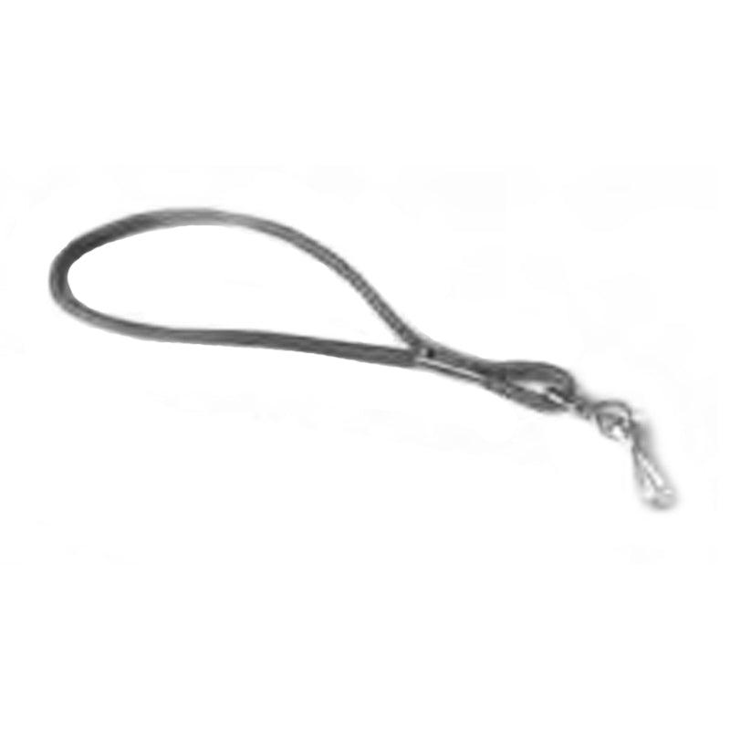 ELASTIC WRIST LANYARD BLACK