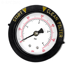 GAUGE - BACK MOUNT PRESSURE