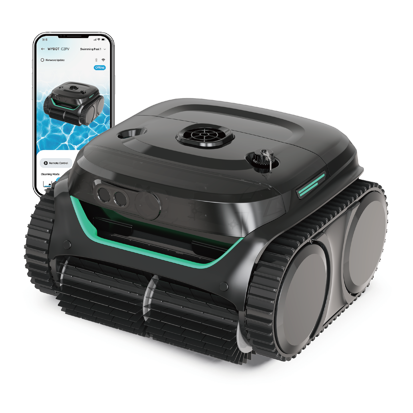 WYBOT C2 Cordless Robotic Pool Cleaner