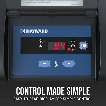 Hayward Universal H-Series Heater | Low NOx | 150K BTU | Natural Gas | W3H150FDN