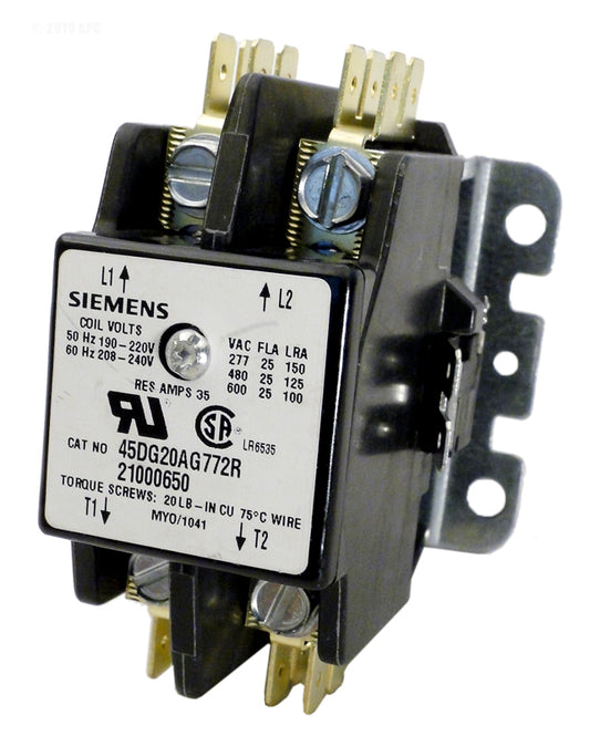 CONTACTOR, 2P, 35AMP, 240