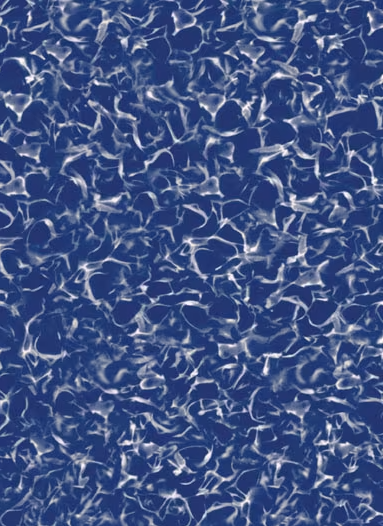 Ocean Blue 12'x18' Oval Crystal Overlap AG Liner 48"-54" Wall | 221218