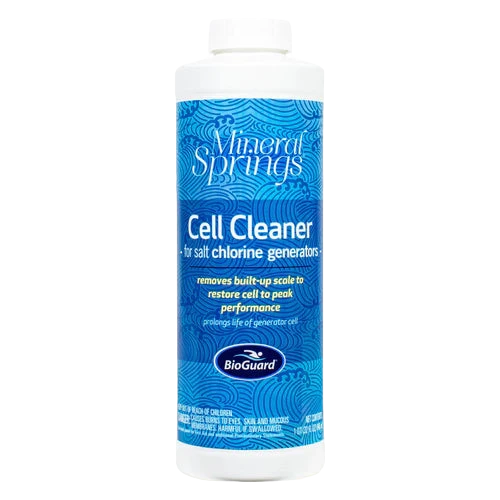 BioGuard's Mineral Springs Cell Cleaner | 2324BIO is ideal for maintaining your salt chlorinator cell, effectively removing scale buildup to improve performance.