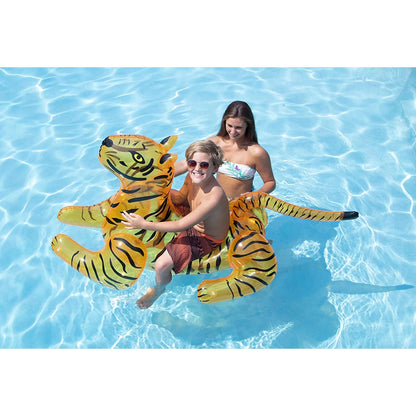 Swimline Safari Series Giant Tiger Ride-On Pool Float | 90718