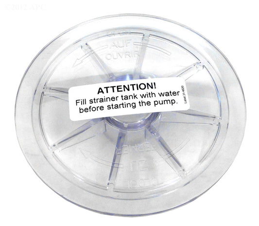 LID FOR MODEL 72 SPECK PUMP