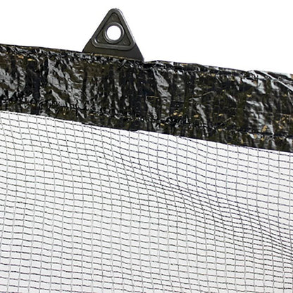 Swimline 12' x 24' Oval Leaf Net, 3' Overlap, Black | CO91224