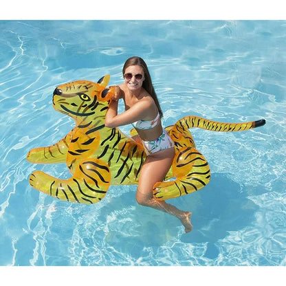 Swimline Safari Series Giant Tiger Ride-On Pool Float | 90718