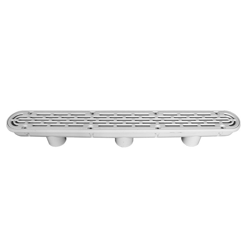 FLATE GRATE ANTI-ENTRAPMENT SUCTION OUTLET COVER (VGB SERIES) LIGHT GRAY