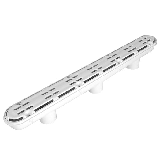 32" CHANNEL DRAIN WITH 3 PORT SUMP/AV ANTI-ENTRAPMENT SUCTION OUTLET COVER (VGB SERIES)