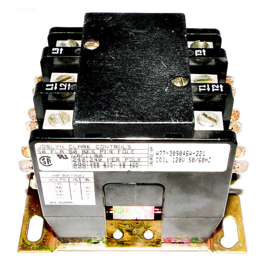 CONTACTOR 3PST 50A 120VAC COIL