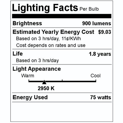 GE Halogen Incandescent Light Bulb | 41629