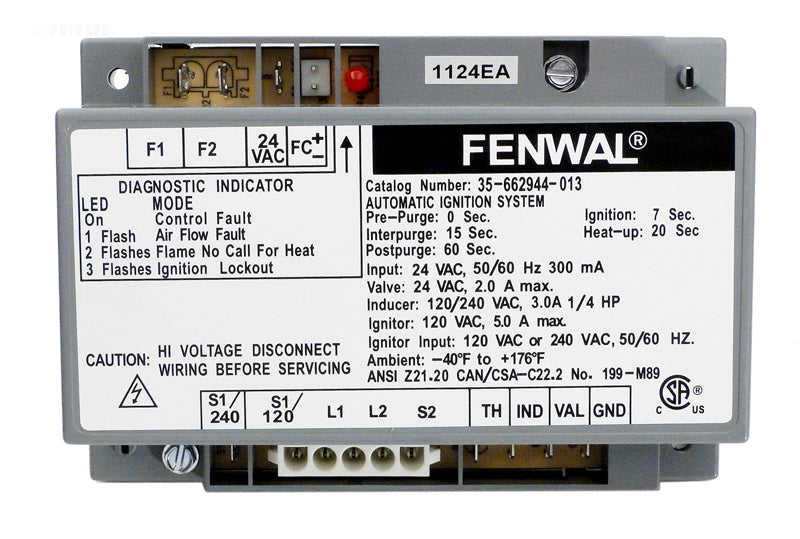 ICM W/ FLAME SENSE ASSY