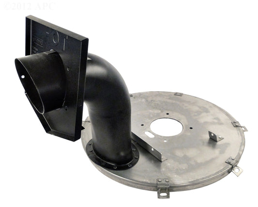 1 PIECE METAL ELBOW COMBUSTION