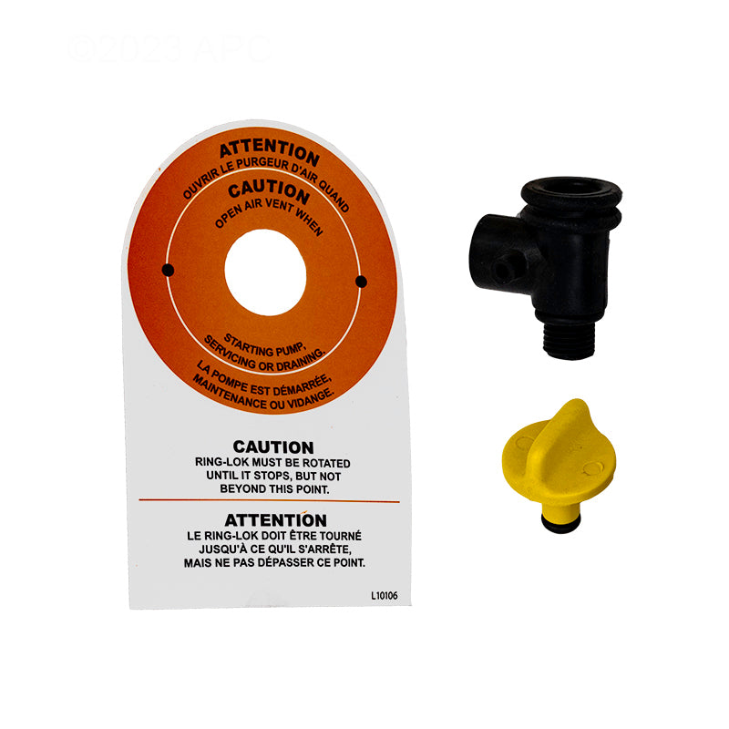 TEE/AIR VALVE ASSY KIT