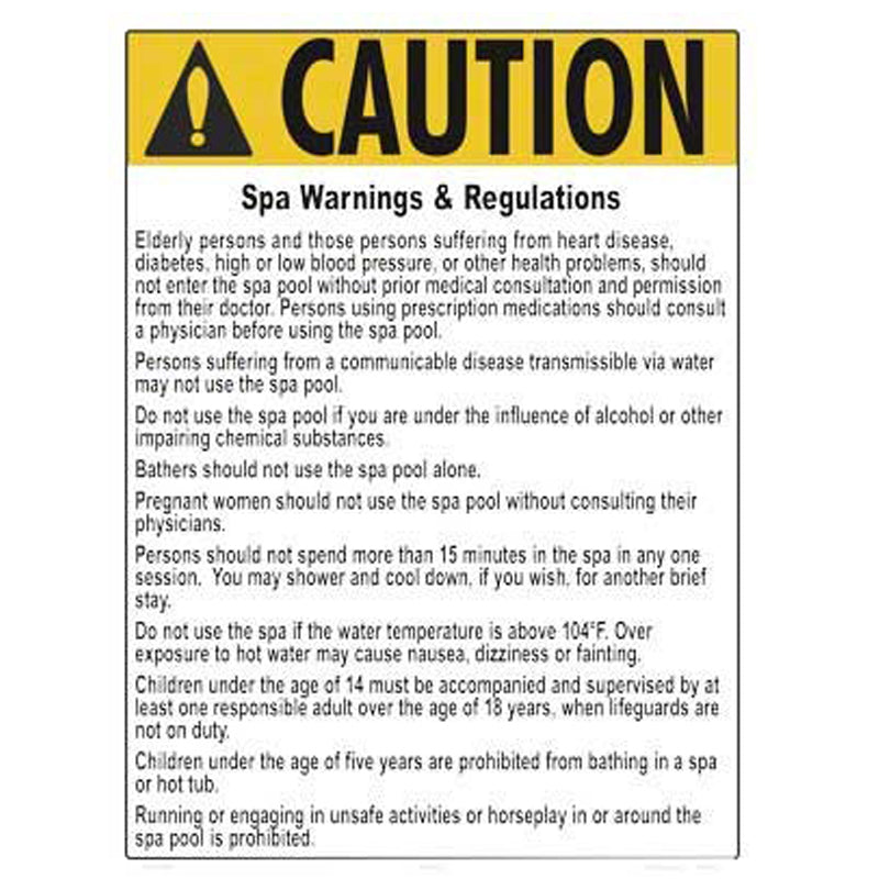 CAUTION 18 X 24