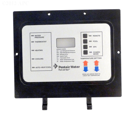 BEZEL, CONTROL BOARD W/LABEL