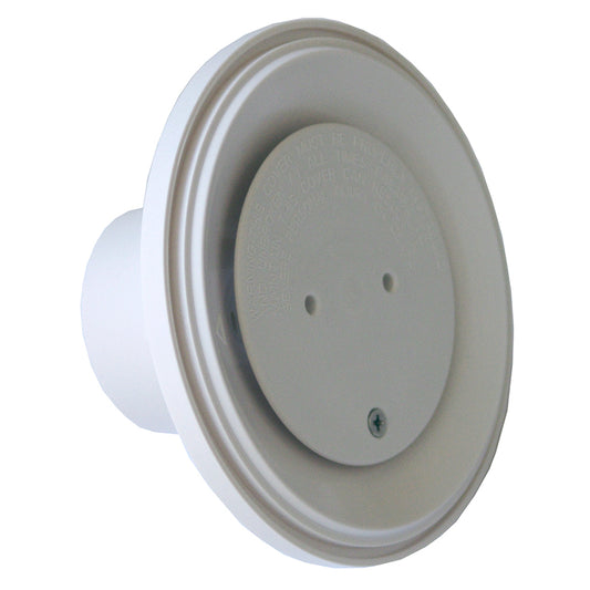 4" FLOOR RETURN FITTING BLUE