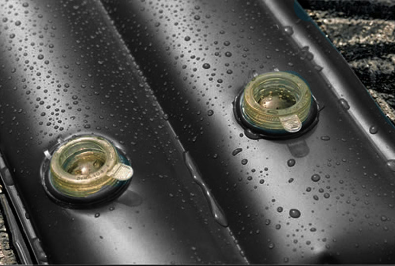 8' HVY SNGL BLK WATERBAG GLI