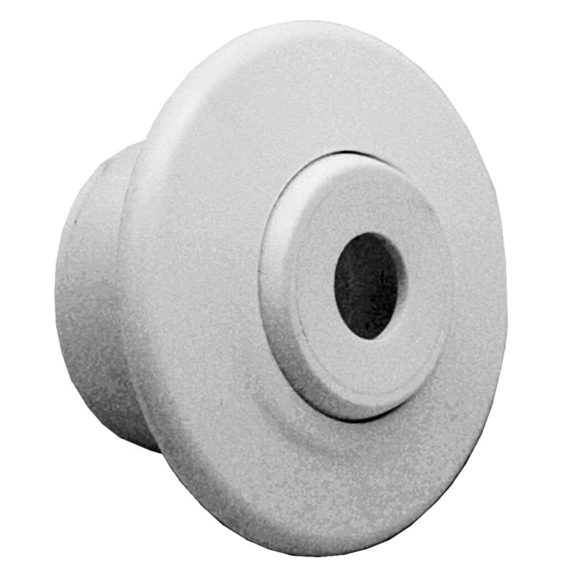 1" KNOCK-IN AUSTRALIAN RETURN FITTING WITH 1" ORIFICE LIGHT GRAY
