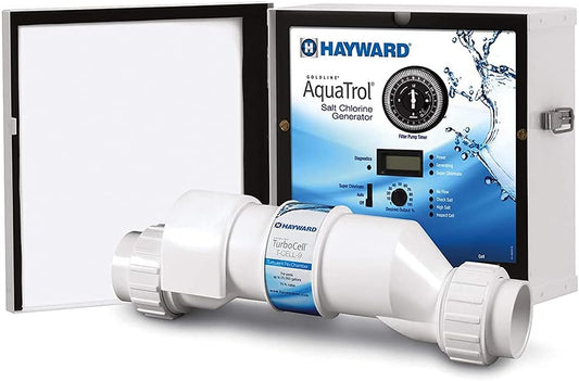 Hayward AquaTrol Above Ground Salt Chlorine Generator 18K gal with Return Jet Fittings | W3AQ-TROL-RJ