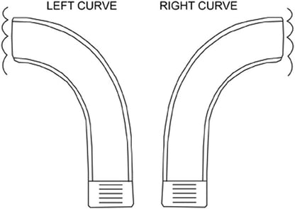 SR Smith Typhoon Pool Slide, Left Curve, Sandstone | 670-209-58223