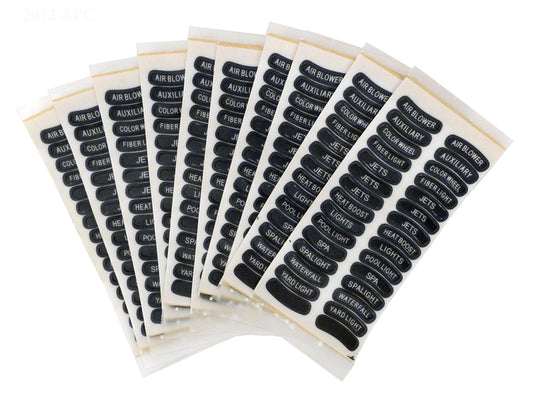 IS4 LABEL SET (QTY. 10)