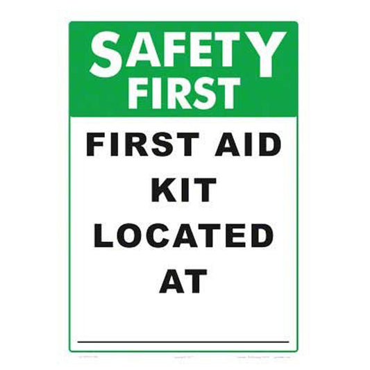 SAFETY FIRST SIGN