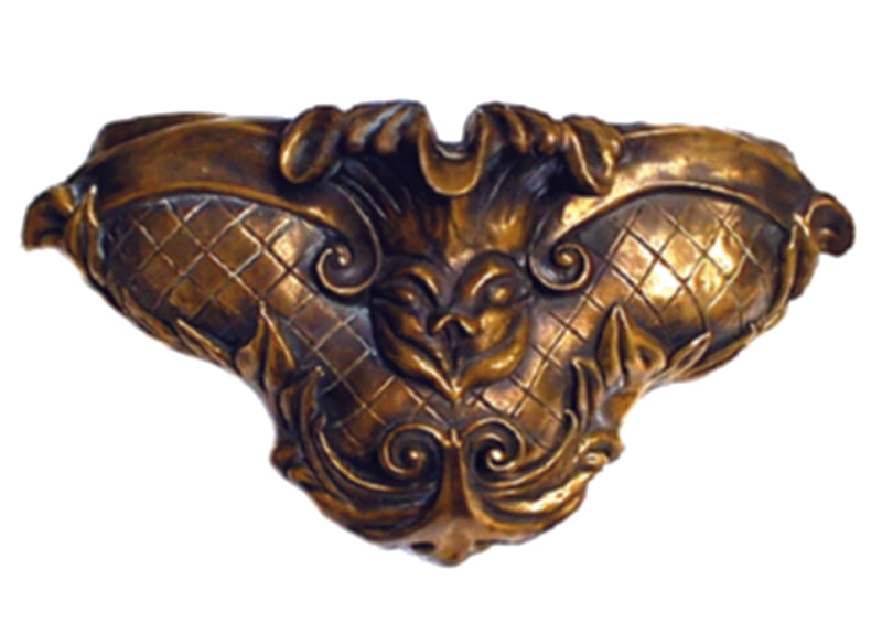 SCOUNCE FLEUR DE LIS BRASS