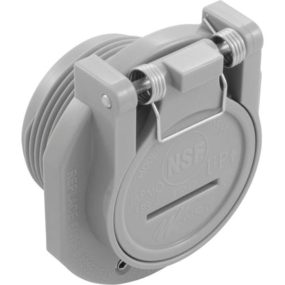 Waterway Vac Lock 1 1/2"Mpt  Gray | 600-2207