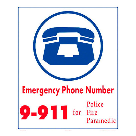 EMERGENCY DIAL 9-911