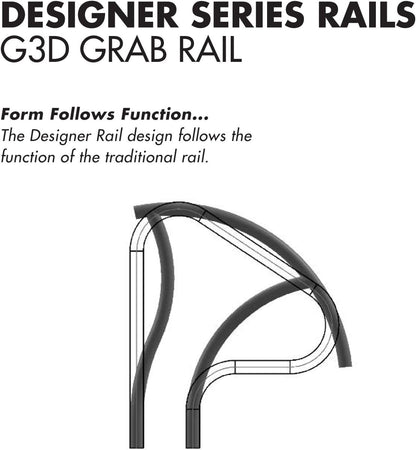 SR Smith Designer Figure 4 Grab Rail Pair | DR-G3D065