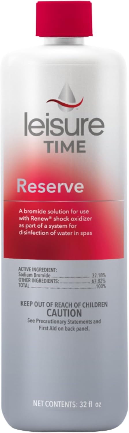 Leisure Time Spa: Reserve, Bromine Sanitizer, 32 oz Bottle | LT43