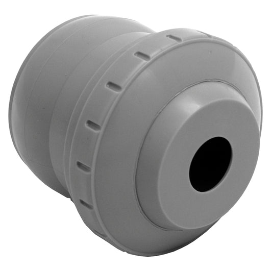 DIRECTIONAL EYEBALL FITTING, 3 PC 2" KNOCK-IN WITH 1/2" ORIFICE