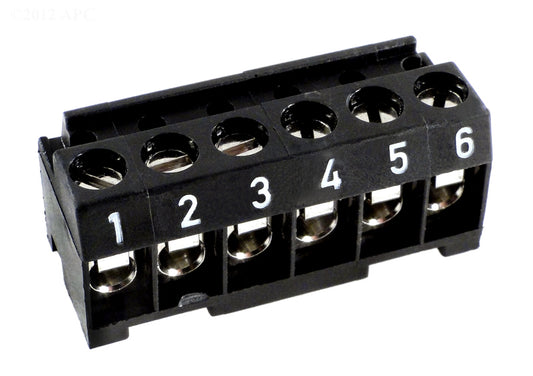 TERMINAL BAR, 6-PIN, BROW