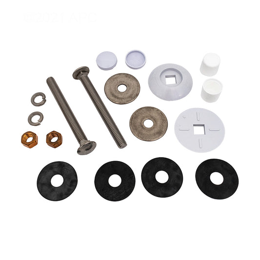 RESI BOLT KIT, S/S 1/2" X 5"