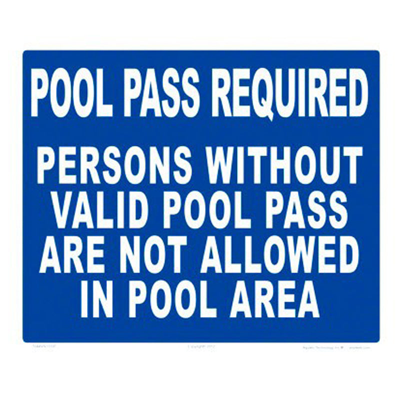 10X12 PLASTIC SIGN POOL
