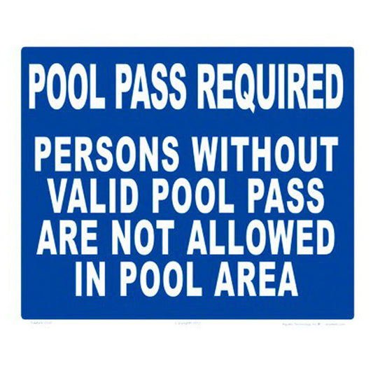 10X12 PLASTIC SIGN POOL