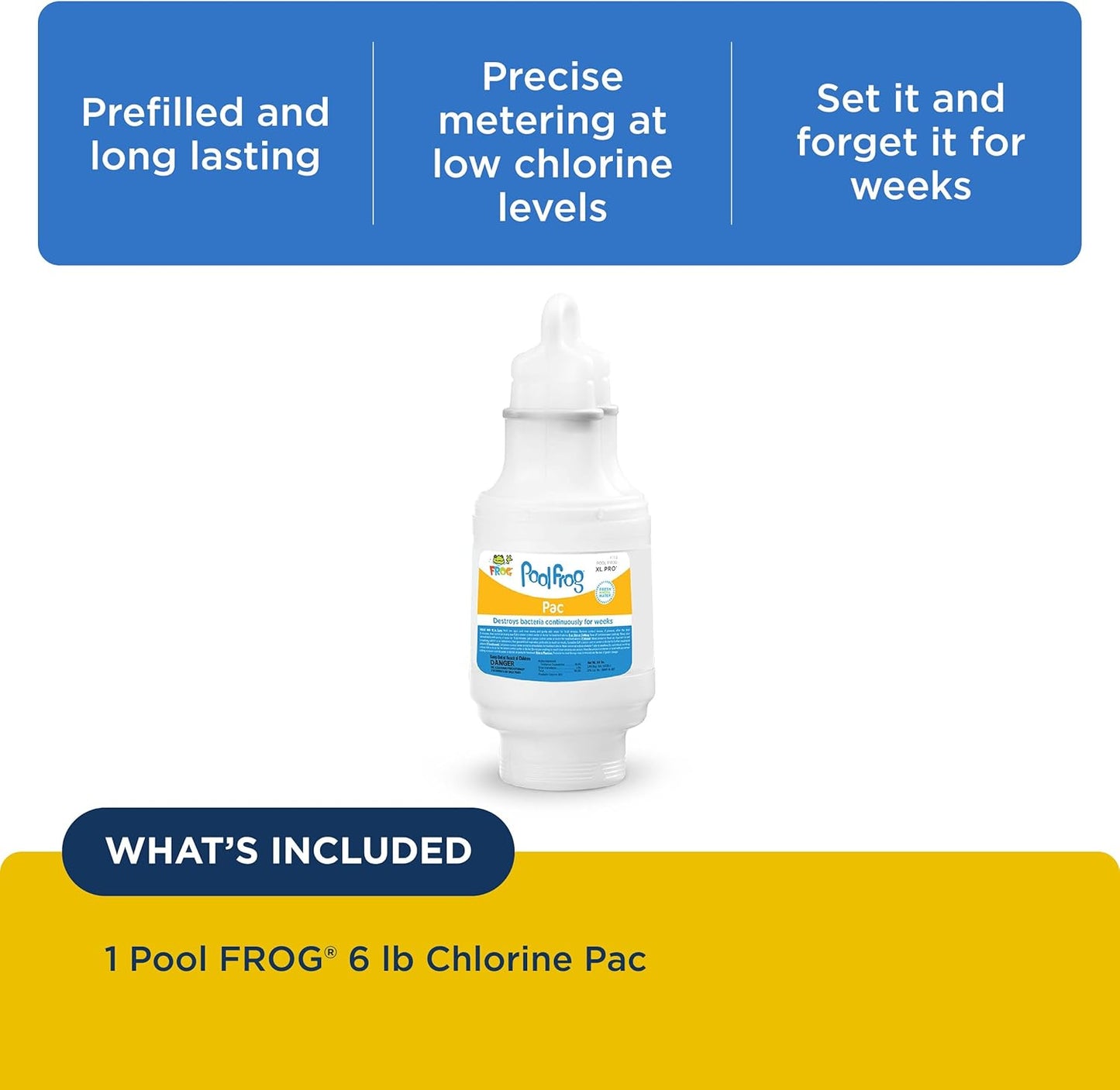 King Tech Pool Frog XL Pro 540C Chlorine Bac Pac | 01-03-5613