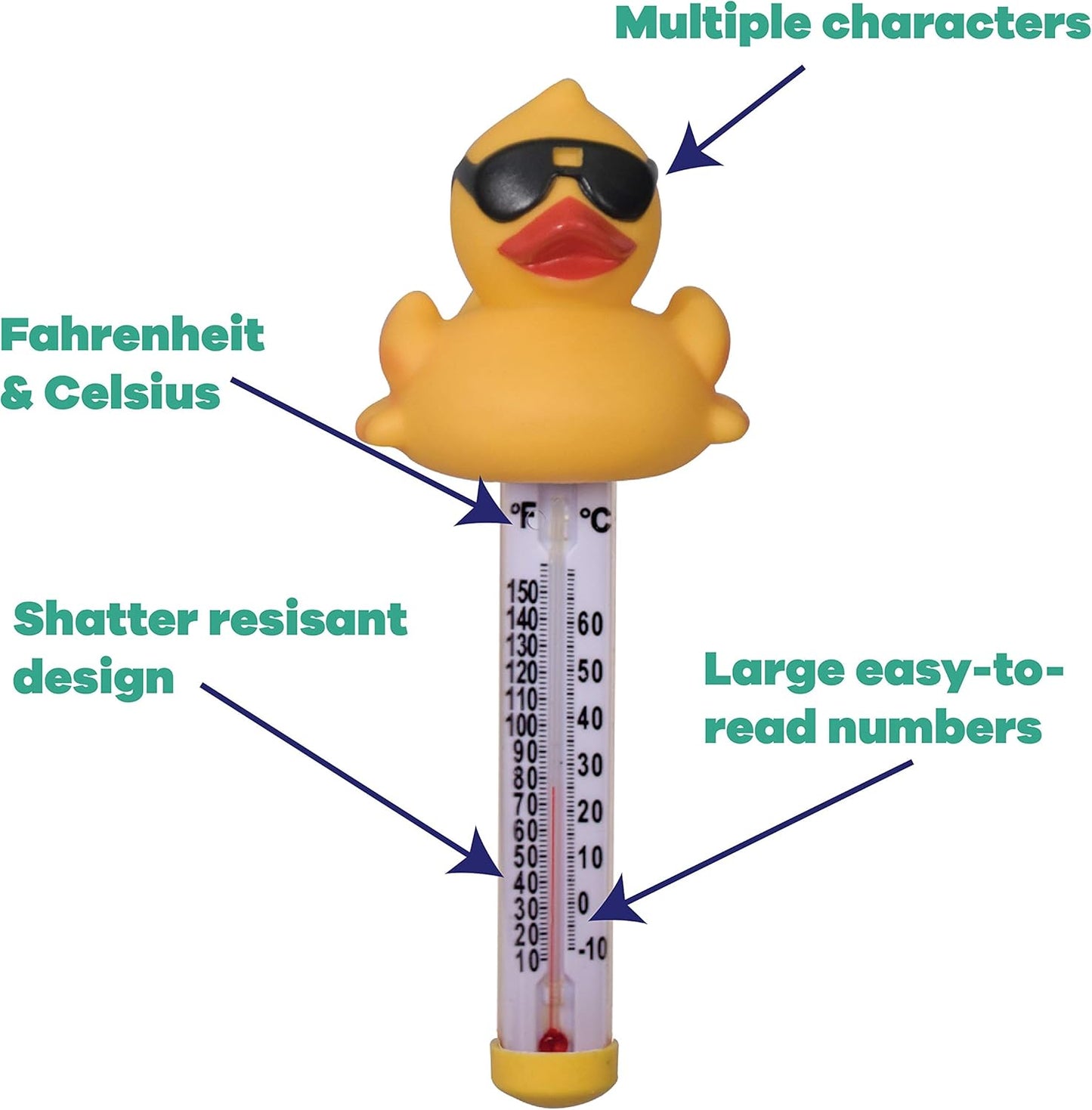 Game Pool Thermometer Duck | 6610