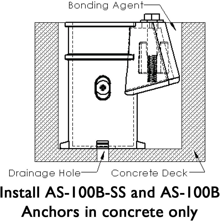 SR Smith 4" Anchor Socket Bronze 1.90 | AS-100B